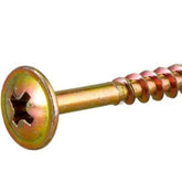 Parafuso Madeira 4,0 x 50 mm Chipboard Cabeça Flangeada Phillips 500 Peças Vonder