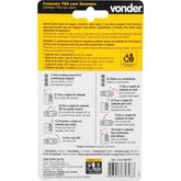 Cadeado com Segredo 3 Algarismo TSA Preto Vonder