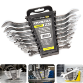 Jogo Chave Fixa 6 - 22 mm 8 Peças CR-V Tradestar