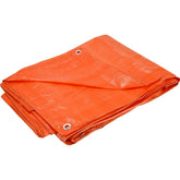 Lona 100 Micras Polietileno Laranja 4 x 3 Metros Vonder