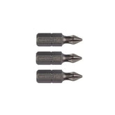 Ponta Bits Conjunto 3 Peças Ph 1-25 mm Makita