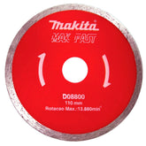 Rebolo Diamantada Mak-Fast Liso 110 mm Makita