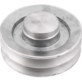 Polia alumínio 140mm 2 canais perfil b Vonder