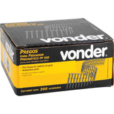 Prego Liso 38 mm PP 550 Polido 300 Peças Vonder