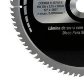 Disco Serra 80 Dentes 305 mm x 30 mm B-67418 Makita