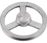 Polia alumínio 200mm 1 canal perfil a Vonder