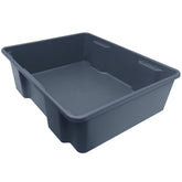 Caixa Organizadora 20 Litros Cinza Grafite Presto Multiuso Armazenamento e Organização sem Tampa