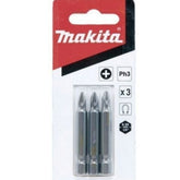 Ponta Bits Conjunto 3 Peças Ph 2-50 mm Makita