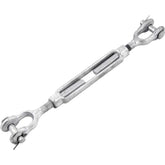 Esticador Para Cabo De Aço 5/8 Manilha X Manilha Galvanizad