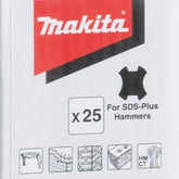 Conjunto de brocas SDS-Plus 5 mm x 110 mm 25 peças Makita