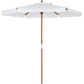 Ombrellone Madeira Cobertura PVC 2,00m Branco Bel Lazer