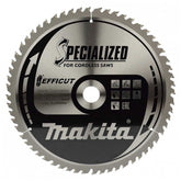 Disco de Serra Efficut 165 mm x 20 mm 60T B-69886 Makita