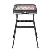 Churrasqueira Elétrica BCQ90 1500W Britânia Suporte com Prateleira Bandeja Removível 220V