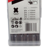 Conjunto de Brocas SDS-Plus com 5 Peças Makita