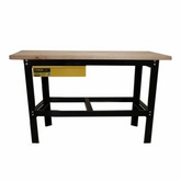 Bancada Oficina Fechada 400kgf Com 2 Portas Tampo de 40mm Pintura Epóxi BMLF-1500 Lynus