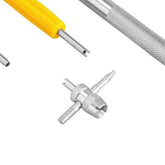 Conjunto Saca Válvula de Pneus com 4 Peças Vonder