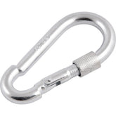 Mosquetão Com Trava Roscada 6x60mm Leve Galvanizado - Vonde