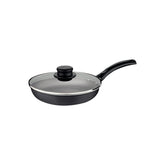 Frigideira Para Ovo Tramontina Turim 16 Cm 0,5 L Antiaderente Starflon Max Com Tampa De Vidro