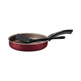 Frigideira Reta Tramontina Paris 20 cm 1,4 L Vermelho Com Espátula De Nylon Starflon Max
