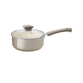 Panela Tramontina Veronese Alumínio Reciclado Revestimento Cerâmico 16 Cm 1,3 L Bege Mineral