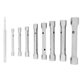 Jogo de Chave Sextavada Tubular Reforçada 6-24mm 9Pçs CrV Stels 1377955