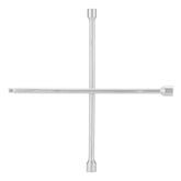 Chave De Roda Em Cruz 17-19-21mm 1/2'' 450mm Aço 45 Stels 1424555 Resistente