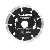 Disco Diamantado 110 mm Segmentado Furo 20 mm Tradestar