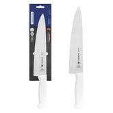 Faca Para Carne Tramontina Profissional Master 10 Polegadas Aço Inox Cabo Branco Antimicrobiano