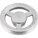 Polia alumínio 130mm 1 canal perfil a Vonder