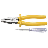 Kit Alicate 8'' 1000V e Chave Teste 1/8x3'' Tramontina Segurança e Praticidade
