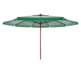 Ombrellone Oversize Madeira PVC 4,00 metros Verde Bel Lazer