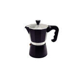 Cafeteira Italiana Expresso Tramontina Alumínio Preto 320 ml 6 Xícaras Cabo Nylon