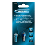Bit Phillips Ph2 Imantado 25mm Aço S2 Japonês Com Limitador Para Parafusos 1pc