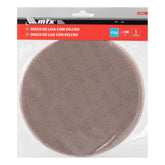 Disco de Lixa Telado com Velcro 180mm Grão 220 5pçs Acabamento Perfeito para Paredes e Tetos