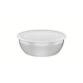 Pote Tramontina Freezinox Redondo Aço Inox 1,6 L 18 cm Com Tampa Plástica Armazenamento Cozinha