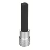 Soquete T70 Longa 1/2 Cromado Aço Cromo Vanádio Ponta Trafix Norma DIN 1711-1 Ferramenta S2 Tramontina PRO