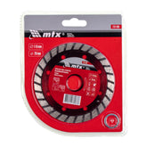 Disco de Corte Turbo Diamantado 110x20mm Cortes Precisos MTX