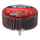 Roda De Lixa Com Haste Para Furadeira Grão 80 80 X 30 X 6 Mm 1 Peça Mtx