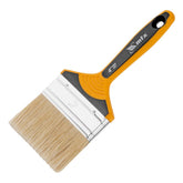 Trincha Pincel 4'' Verniz Cerdas Brancas Cabo 2 Componentes MTX Profissional