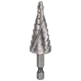 Broca Escalonada Bosch Aço Rápido Para Metal Hss 4-20mm Hex