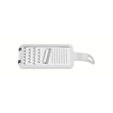 Ralador Universal Tramontina Utilità Aço Inox 3 Cortes Cabo ABS Branco Suporte Antiderrapante