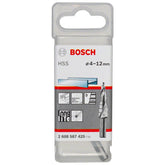 Broca Escalonada Bosch Aço Rápido Para Metal Hss 4-12mm