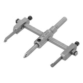 Broca Furo Circular Cerâmica Bailarina 30-130mm Aço 45 MTX 7282155 Para Azulejo