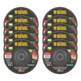 Disco Flap Desbaste Carboneto de Silício Grão 80 180x22,2mm Denzel 7407555 Ideal Para Metal Madeira