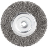 Escova Circular 6X1/2'' 4500Rpm Aço Inox Ondulado Vonder 12,7mm Furo 1/2''