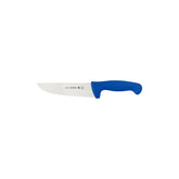 Faca Para Carne Tramontina Profissional Master 6 Polegadas Aço Inox Cabo Azul Antimicrobiana 56 HRc