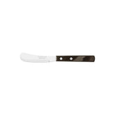 Espátula Para Manteiga Tramontina Polywood Aço Inox 3 Polegadas Cabo Madeira Tratada Castanho