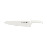 Faca Para Carne 12 Polegadas 30cm Tramontina Profissional Master Aço Inox Cabo Antimicrobiano Branco