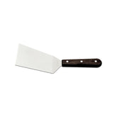 Espátula Para Fritura Tramontina Polywood Aço Inox 5 Polegadas Cabo Madeira Tratada Resistente