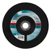 Disco Flap Zircônio Grão 120 180x22mm Para Esmerilhadeira Angular Resina Sintética